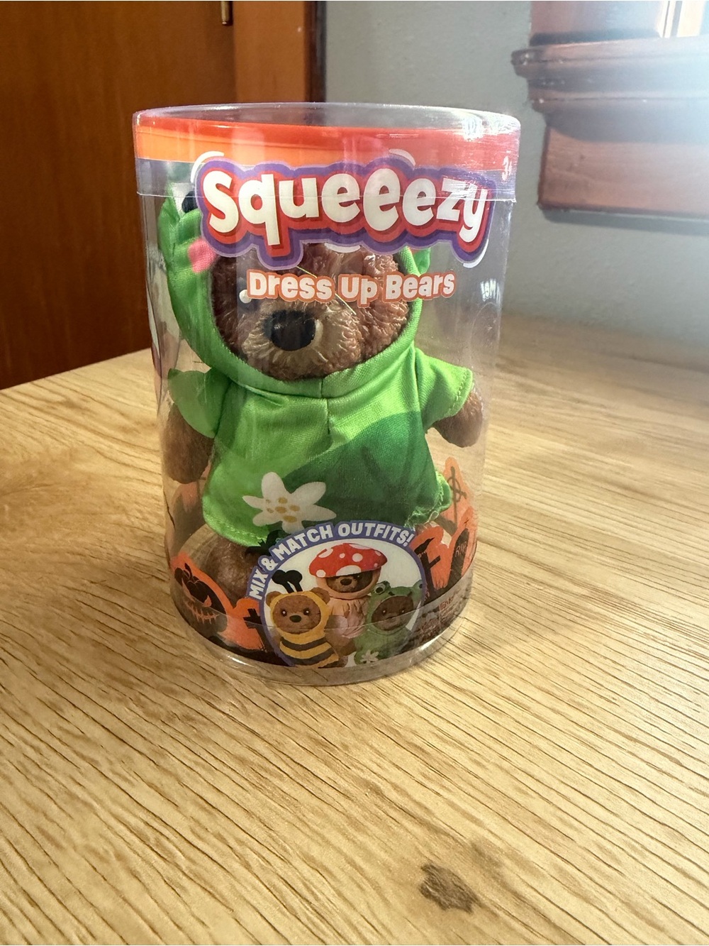 Squeezy Dress Up Bear Frog